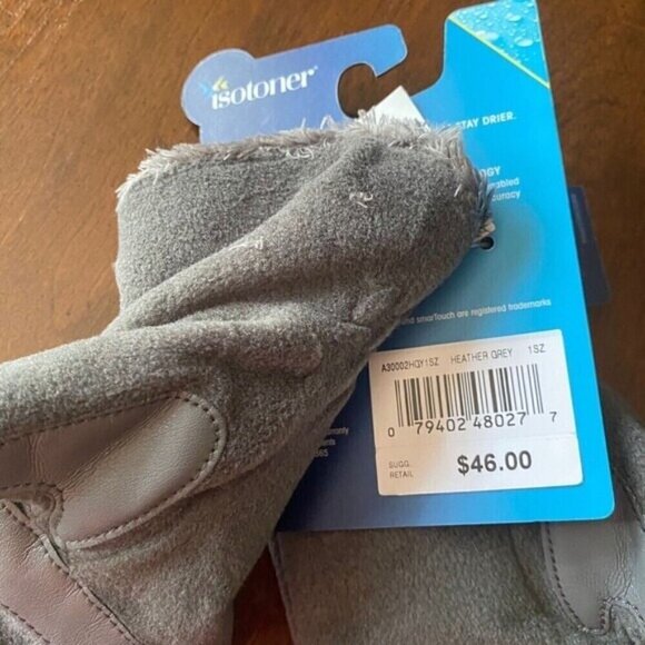 isotoner Women's Stretch Fleece Gloves with Microluxe and Smart Touch Technology - Picture 14 of 16